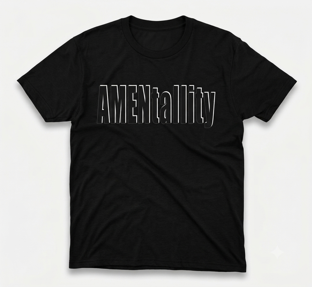 AMENtallity Define-Black Tee(Black)
